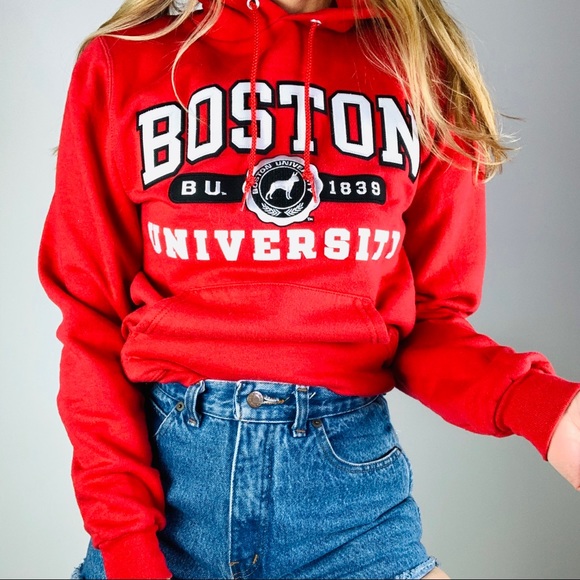 Champion Tops - Champion Boston University hoodie sweatshirt xs